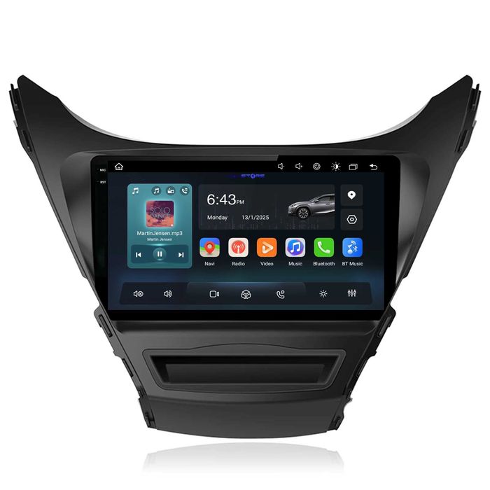 Navigatie Dedicata Hyundai Elantra (2010-2016), 9Inch, Carplay