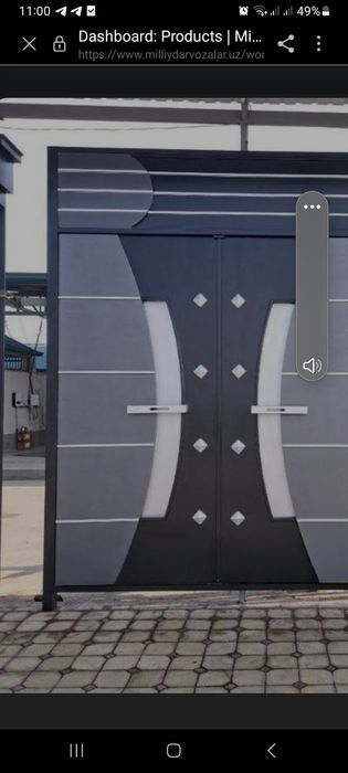 Zamonaviy temir darvozalar