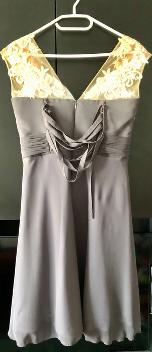Rochie eleganta gri