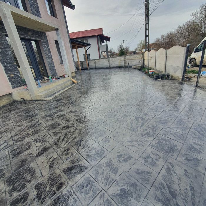 beton amprentat elicopterizat