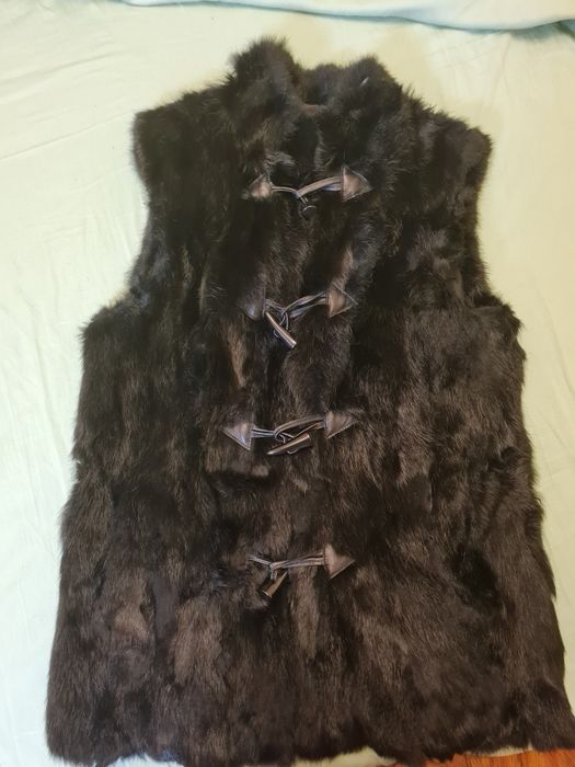 Елек с естествен косъм