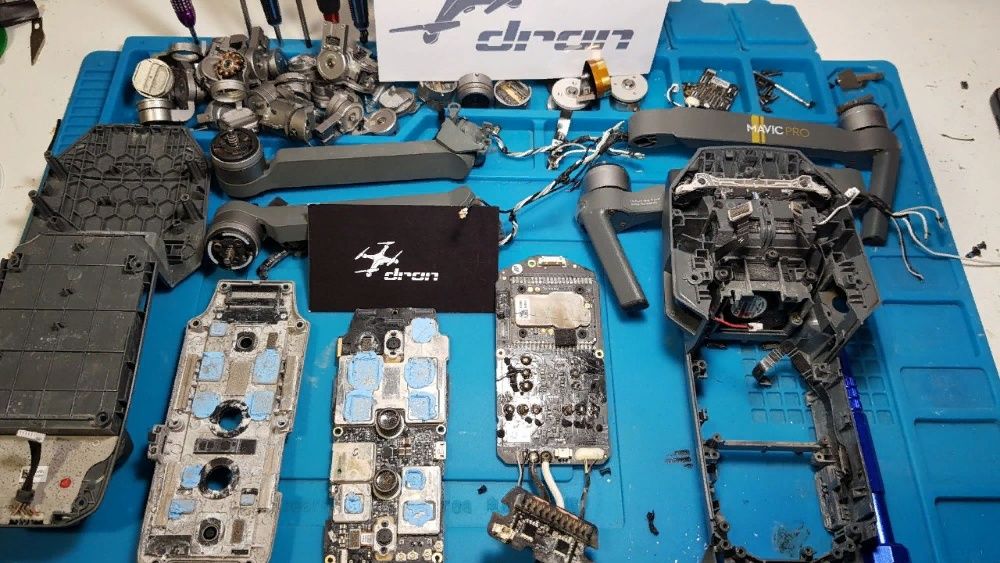 Ремонт дронов, квадрокоптеров, drone DJI Phantom, Mavic, Inspire