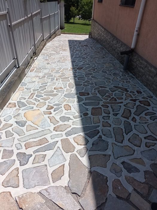 Piatra naturala și montaj