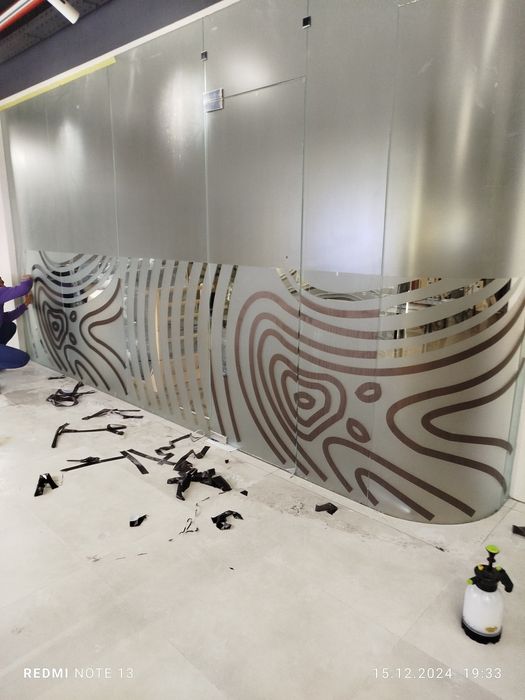 Оракал матовый туманка тонировка офис здания ва барча ойналарга 24/7