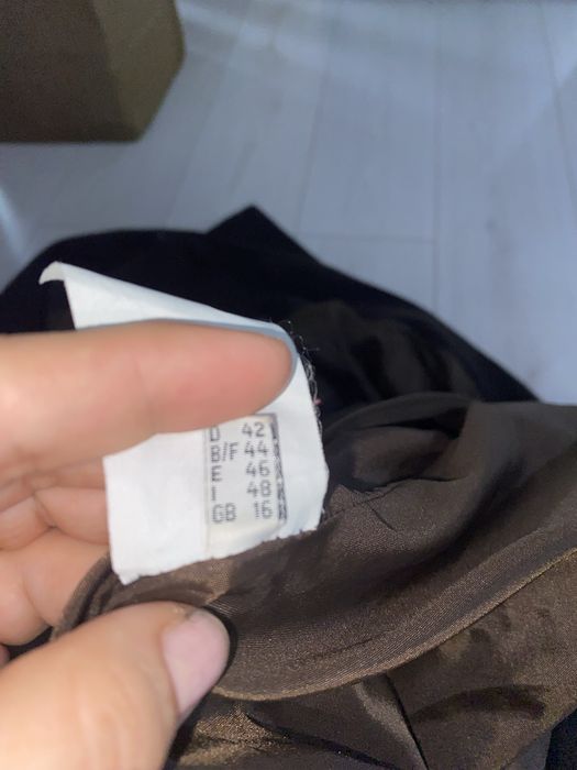 Palton lung  din lana marimea XL , 48 pe eticheta