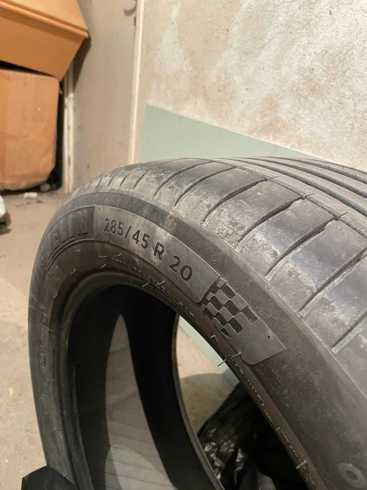 4 броя 285/45/20 ; Michelin Pilot Sport 4 SUV ; Перфектни ; 2024г