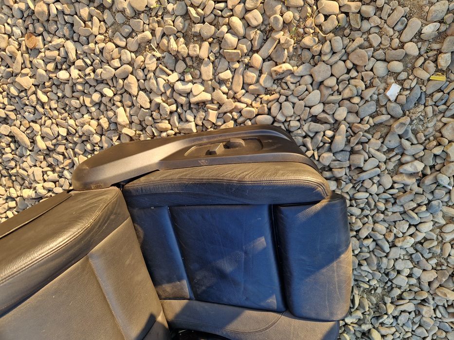 Scaune fata recaro m piele neagra cu incalzire bmw x5 e70 x6 e71