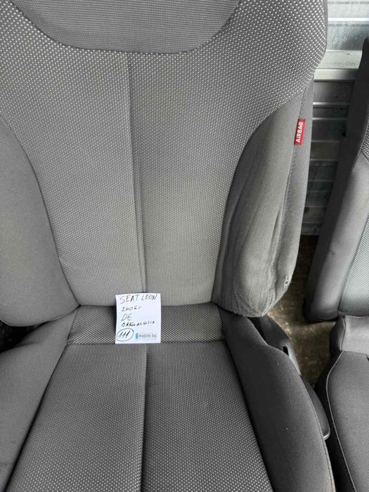 Салон Сеат Леон 2003-2010г Seat Leon седалки лявата има забележка н111