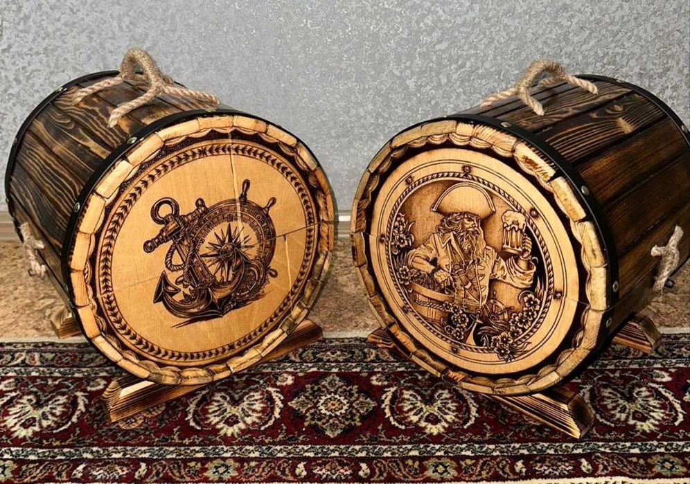 Мини Бар Бочка. Ручной работы