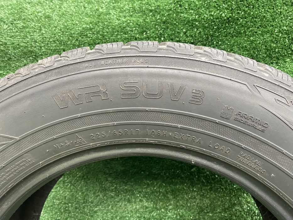 Set 4 anvelope iarna Nokian WR SUV3 225 65 R17 106H XL Dot 2219  4,5mm