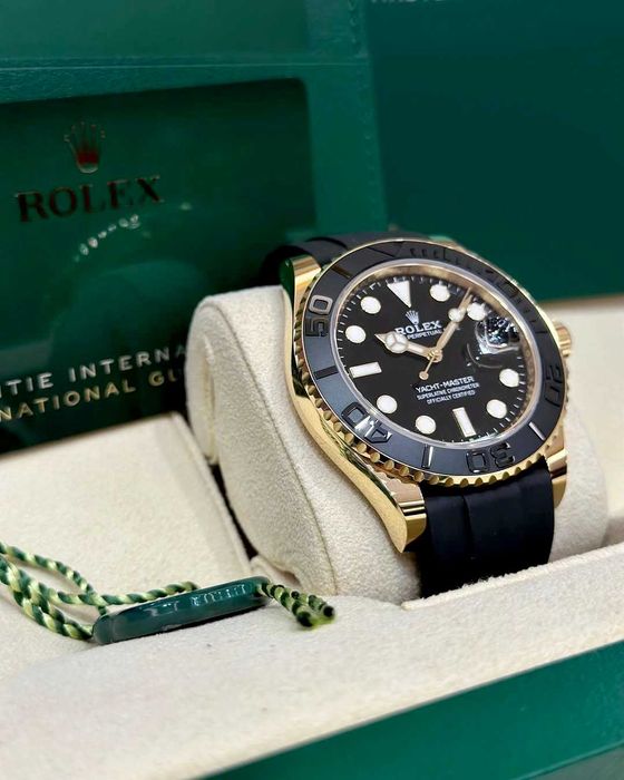 rolex yacht-master 42mm злато