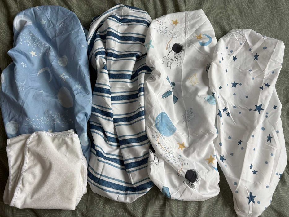 Чисто нова бебешка количка две в едно плюс пдарък