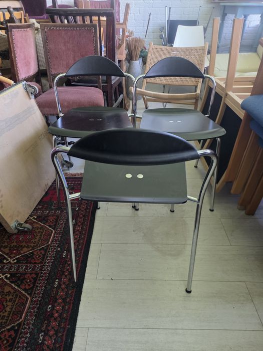 Дизайнерски столове Fritz Hansen (VicoSolo), компл. 3 бр