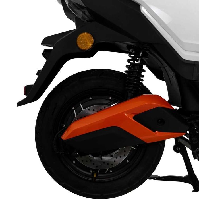 Scuter electric RURIS PILOT SX720A Alb, 2500W, baterie 72V 32Ah, autonomie până la 92 km