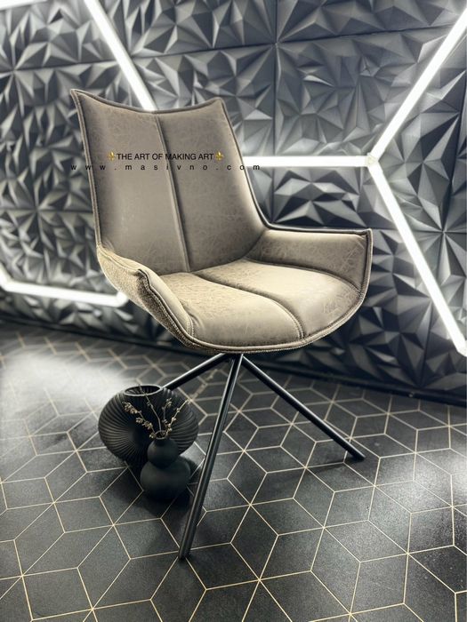 Трапезен стол от естествено дърво | Дървен стол