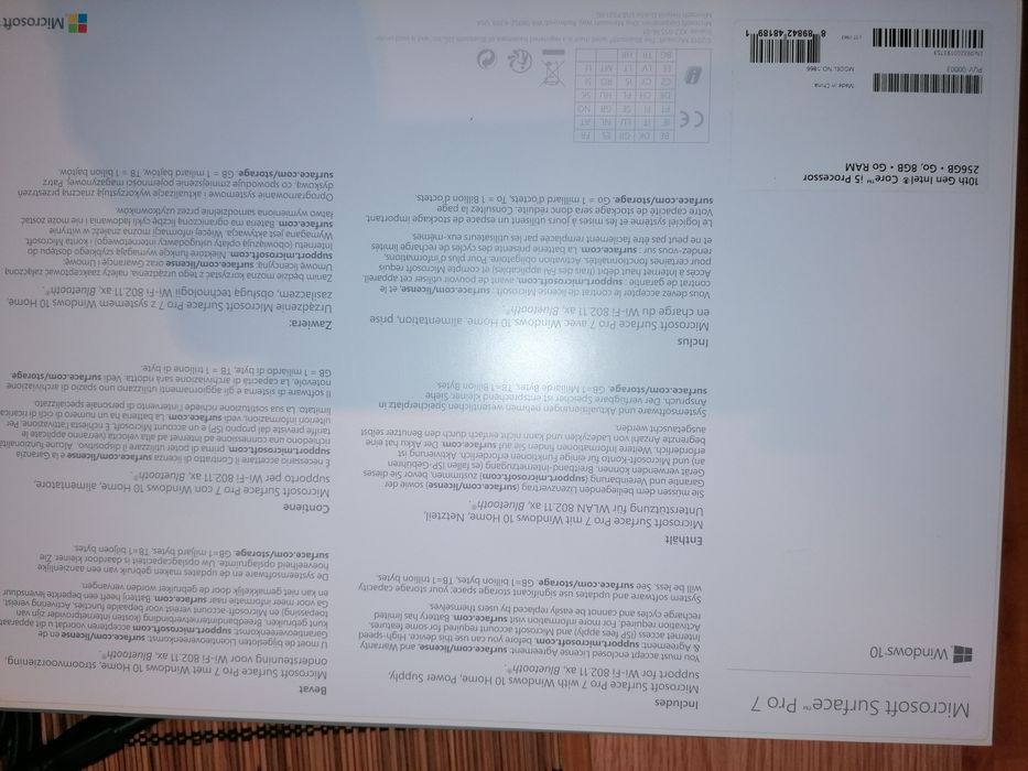 Microsoft Surface Pro7