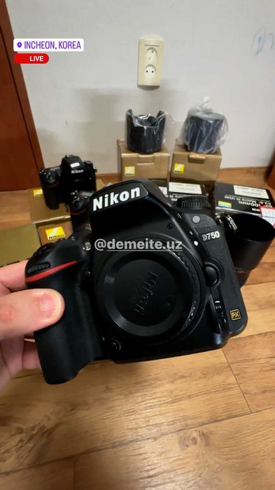 Nikon D750 Body va Nikon 105mm Micro AF-S VR f2.8G IF-ED