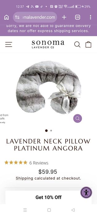 Ароматна възглавница Sonoma Lavender – за релакс и комфорт