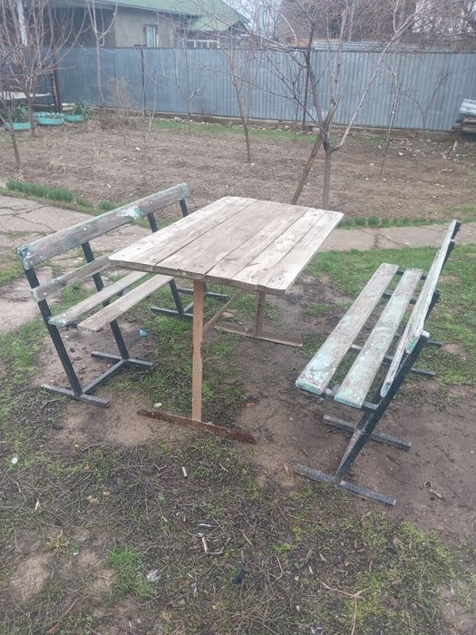 стол стулья для сад состояния средни