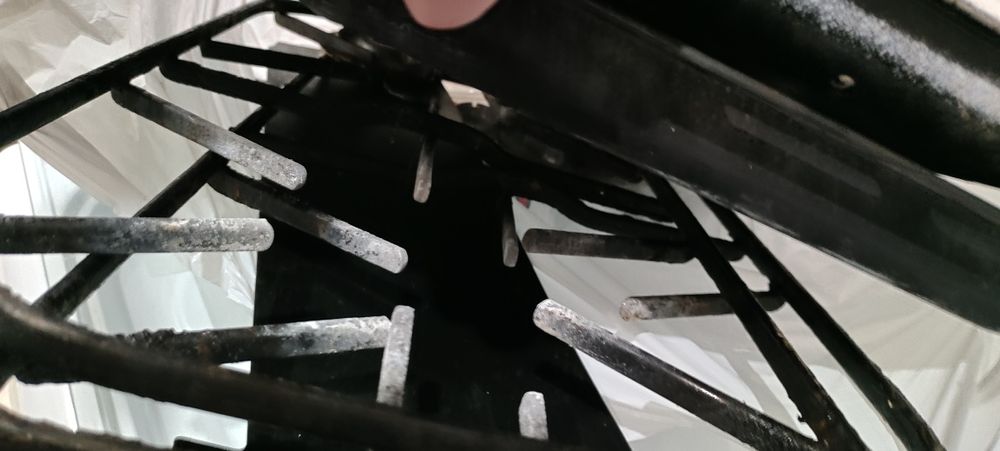 Газовая плита рабочая.