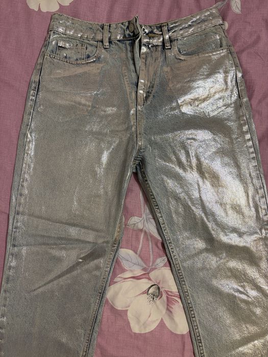 Дамски сини дънки