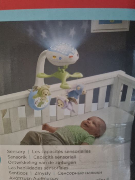 Бебешка въртележка за креватче