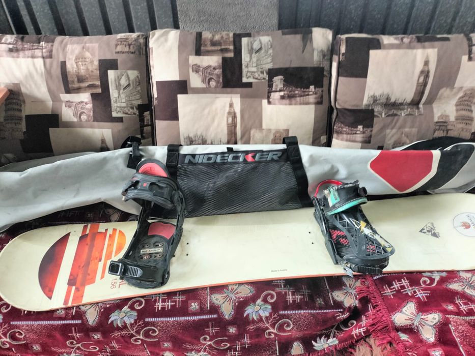 Сноуборд в хорошем состоянии!