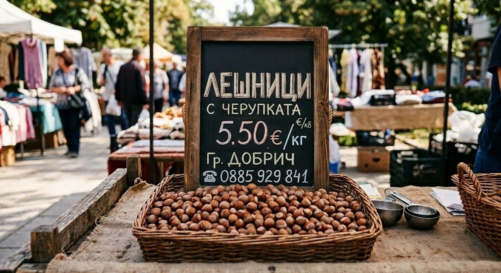 ПРОДАВАМ- Лешници