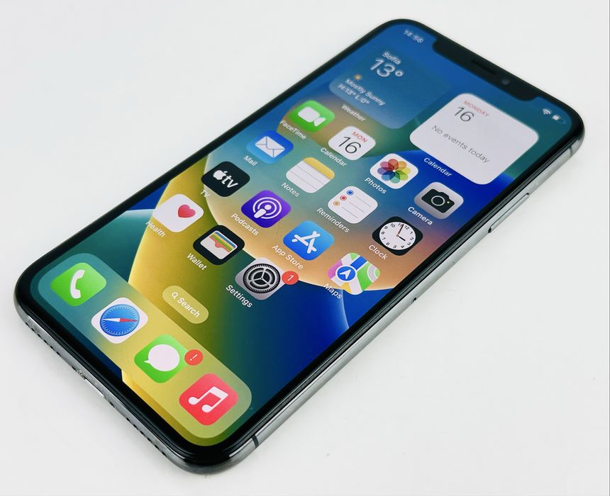 Apple iPhone X 64GB Space Gray Отличен! Гаранция!