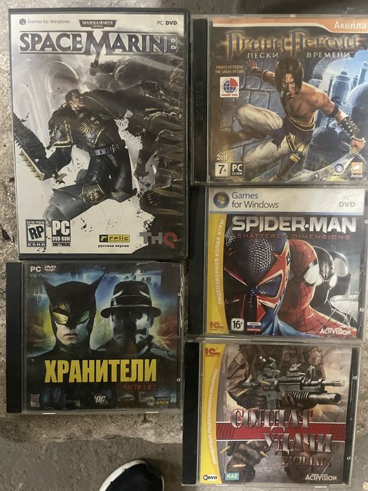Игры диски на ПК и ПС3