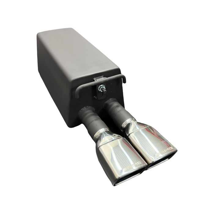 Мерседес AMG квадраты глушитель