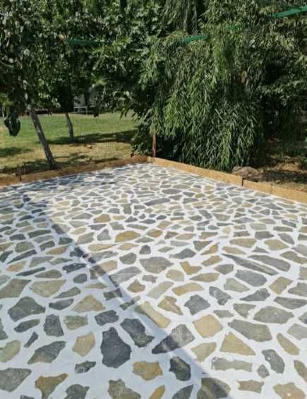 Piatră naturală de munte pentru pavaj și placări exterioare