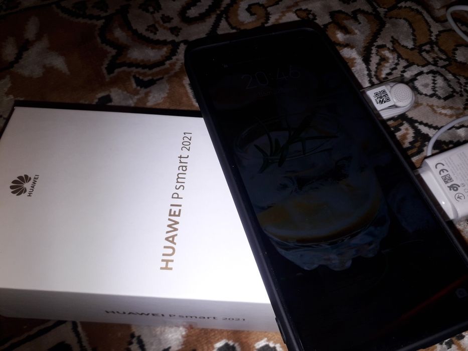 Huawei P Smart 2021 husa si folie de sticla