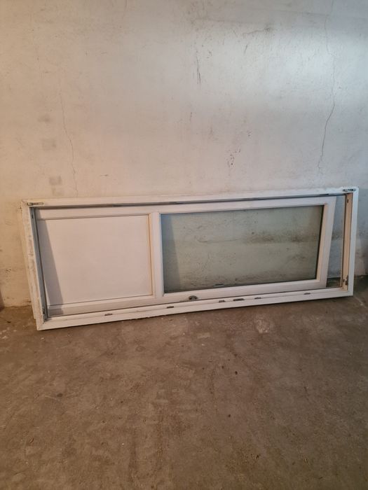 Vând ușă și geam termopan pentru balcon de apartament