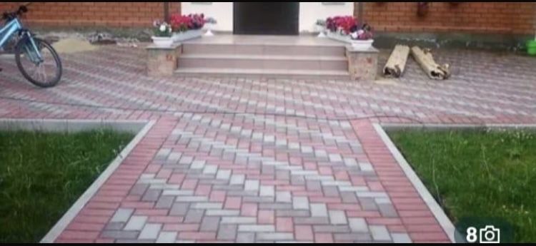 Укладка брусчатки