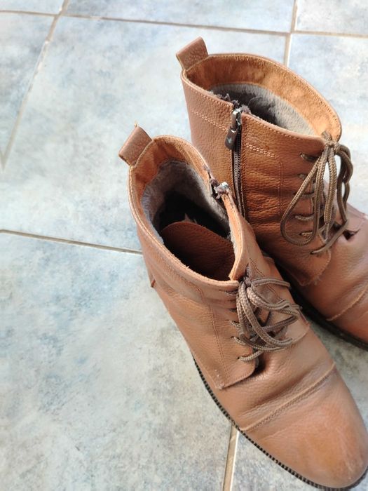 Зимни боти Кавалер кожа 44номер, боти кожа 44номер