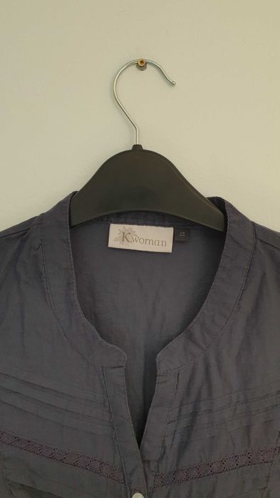 Bluza L Kiabi cu dantela, bumbac