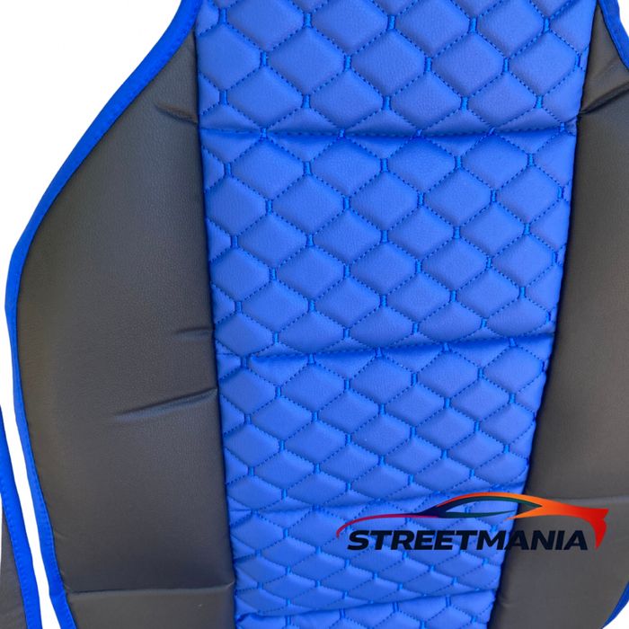 Калъфи тип масажор за предни седалки – еко кожа и плат