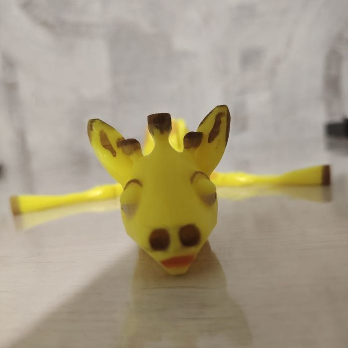 Игрушка Жираф, на 3d принтере.