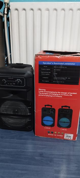 Колонка JBK-801 + микрофони