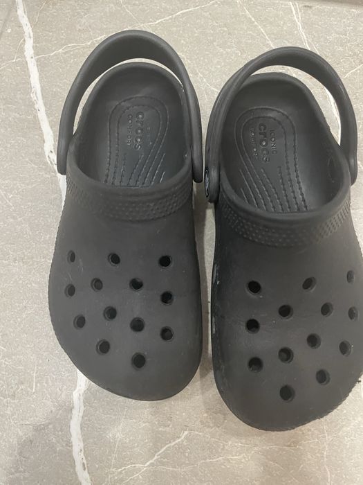 Оригинални детски Crocs – черни – размер C11