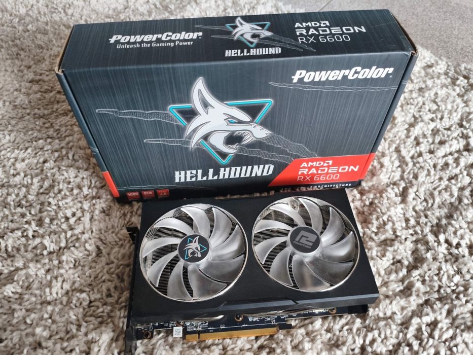 PowerColor HellHound Radeon RX 6600 8GB