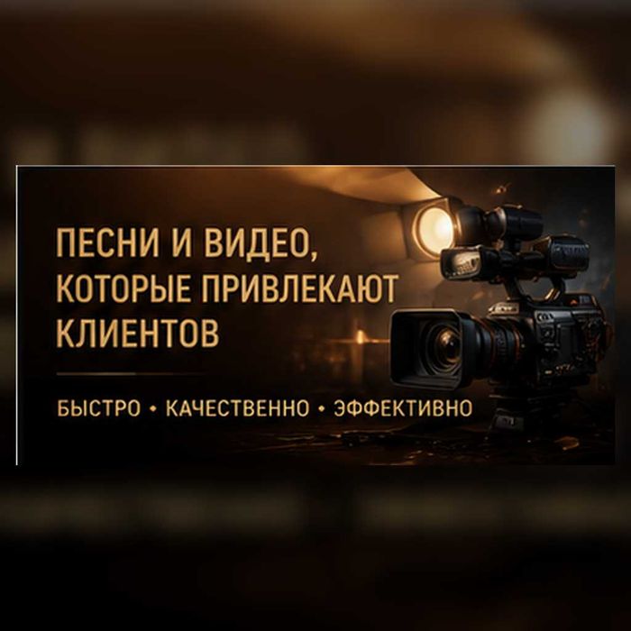 Песни и видео для рекламы вашего бизнеса