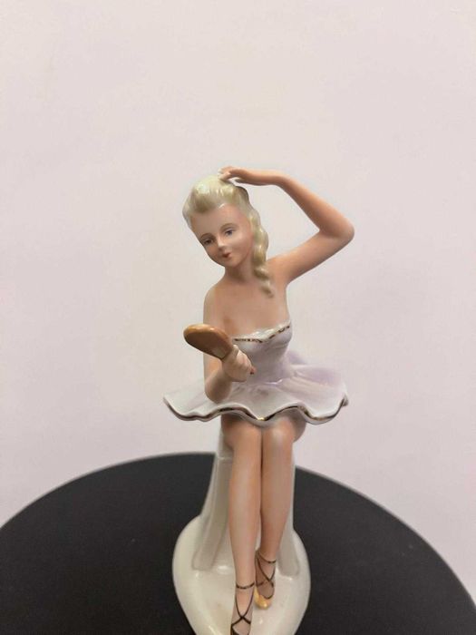 Balerina bibelou portelan Germania Fasold & Stauch bibelouri statueta