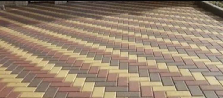 Укладка брусчатки