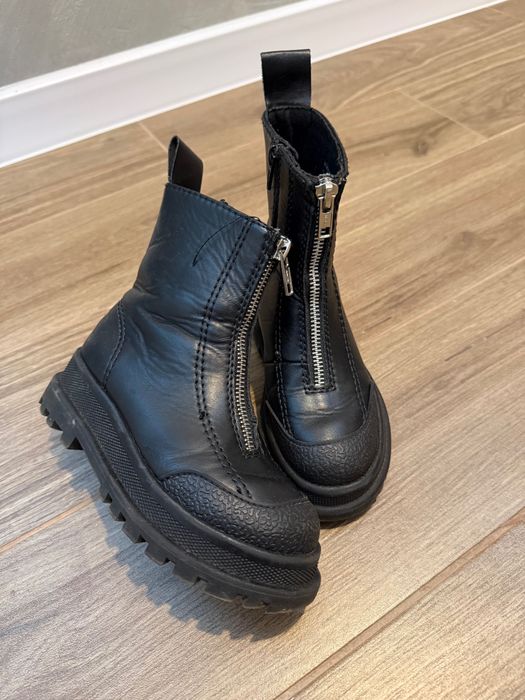 Детски кожени боти Зара