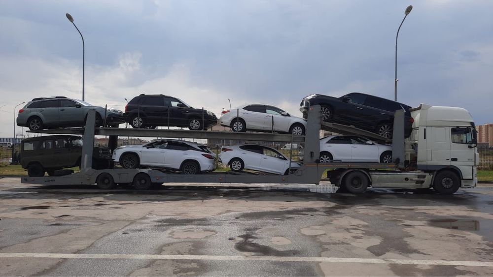 Перевозка автомобиля из Астаны в Алматы