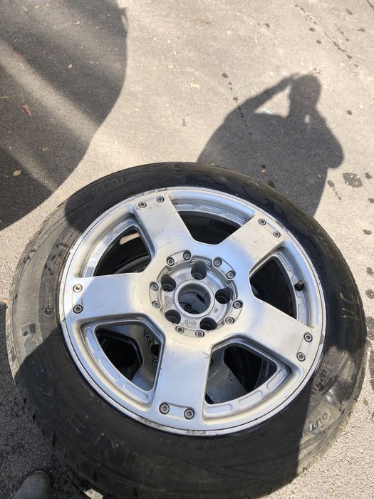 Двойни лети джанти за ауди А6 Алрод 215/55 R 17