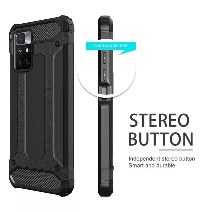Удароустойчив Кейс Spigen за Xiaomi Redmi Note 11 4G 10 Pro