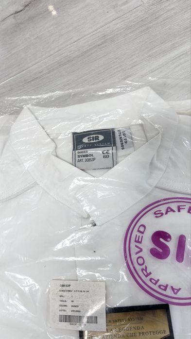 2 bucati Halat bărbați profesional Food Safe XL